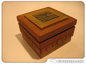 Handmade Wooden Tolkien Ringbox