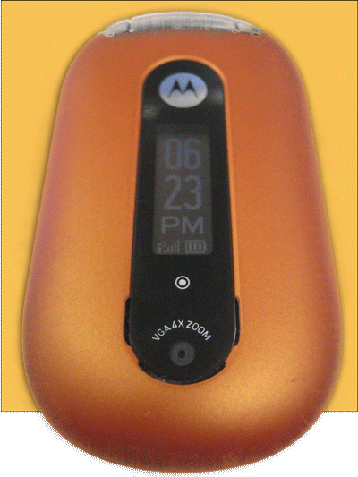 Legendary Orange Motorola PEBL