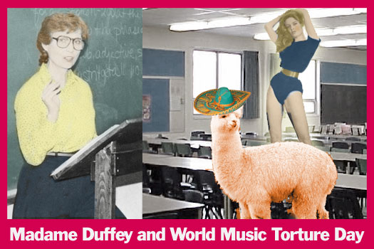 Madame Duffey and World Music Torture Day
