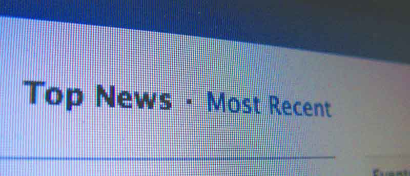 Two ways to view your News Feed