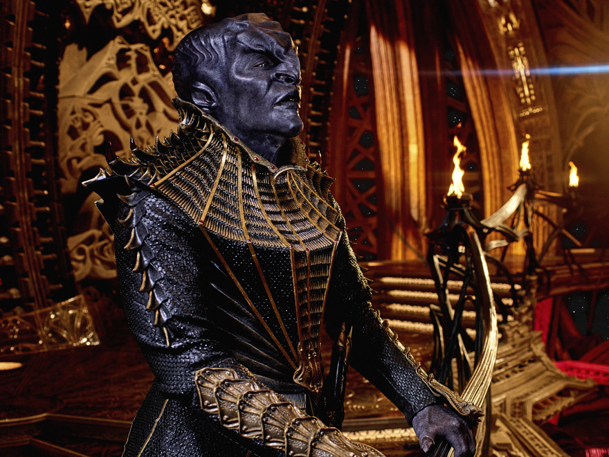 T'Kuvma, a "new" style Klingon and the first villain of Star Trek Discovery