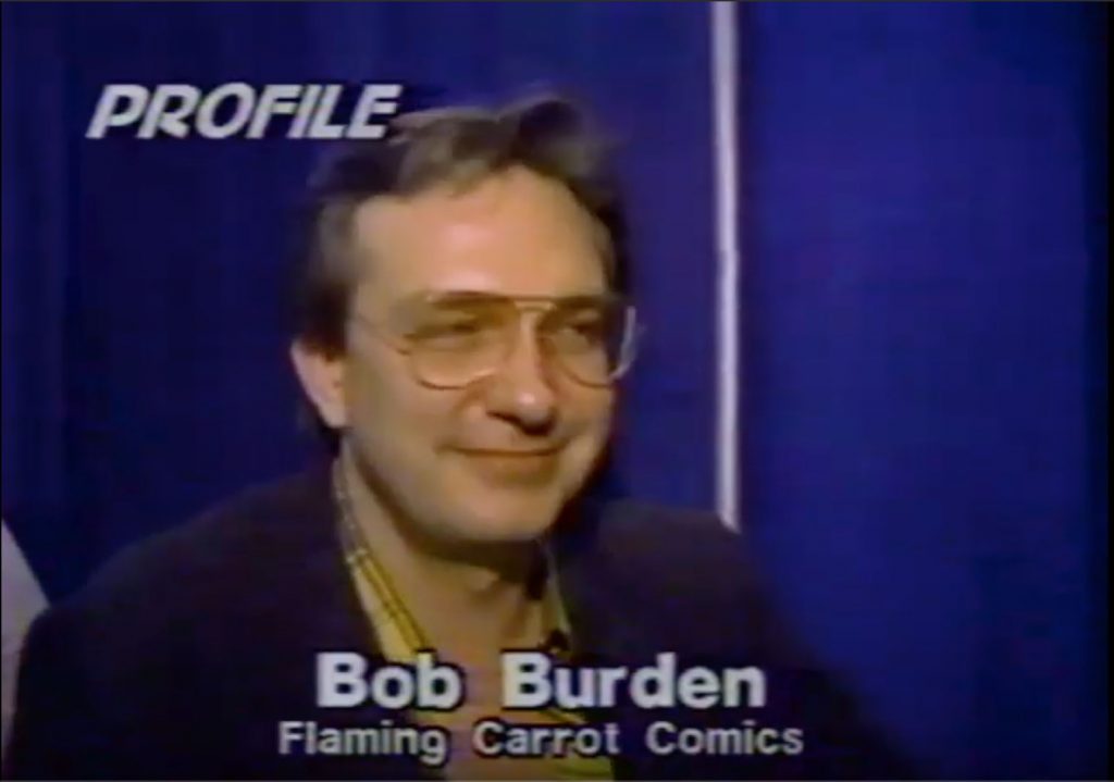 Interview with Bob Burden, creator of The Flaming Carrot and Mystery Men