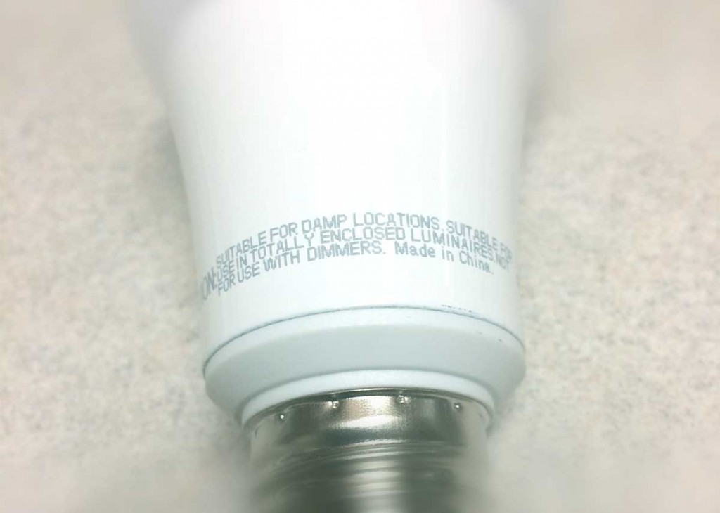 Be Careful Using LED Replacement Lights in Enclosed Fixtures
