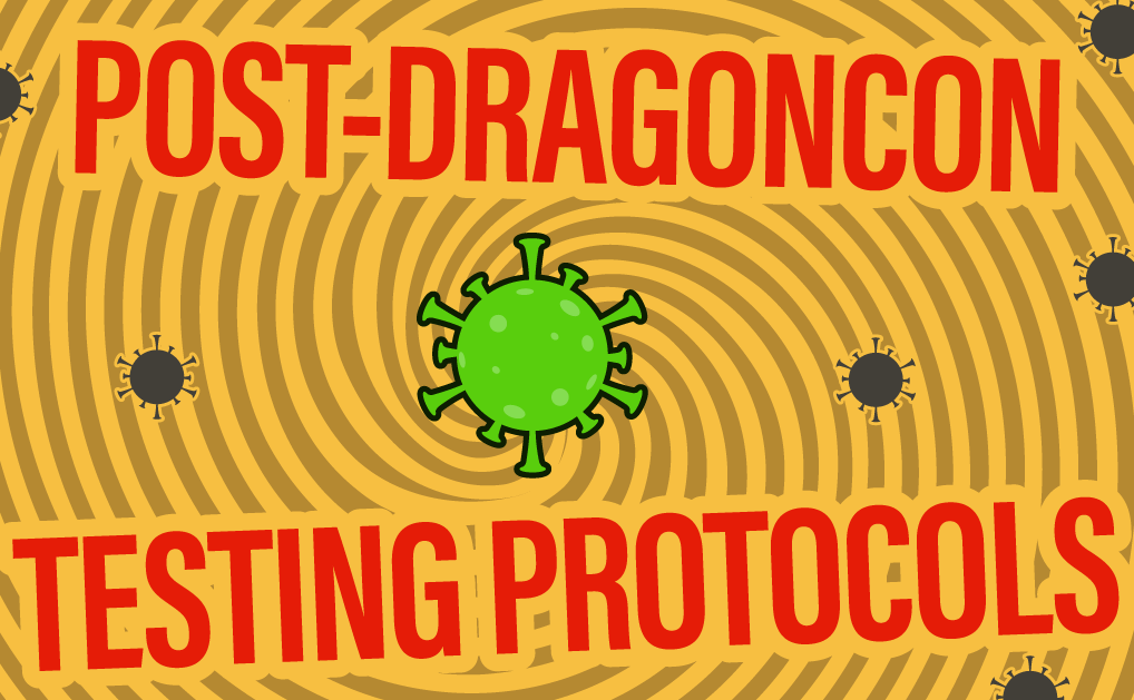 Post DragonCon Testing Protocols