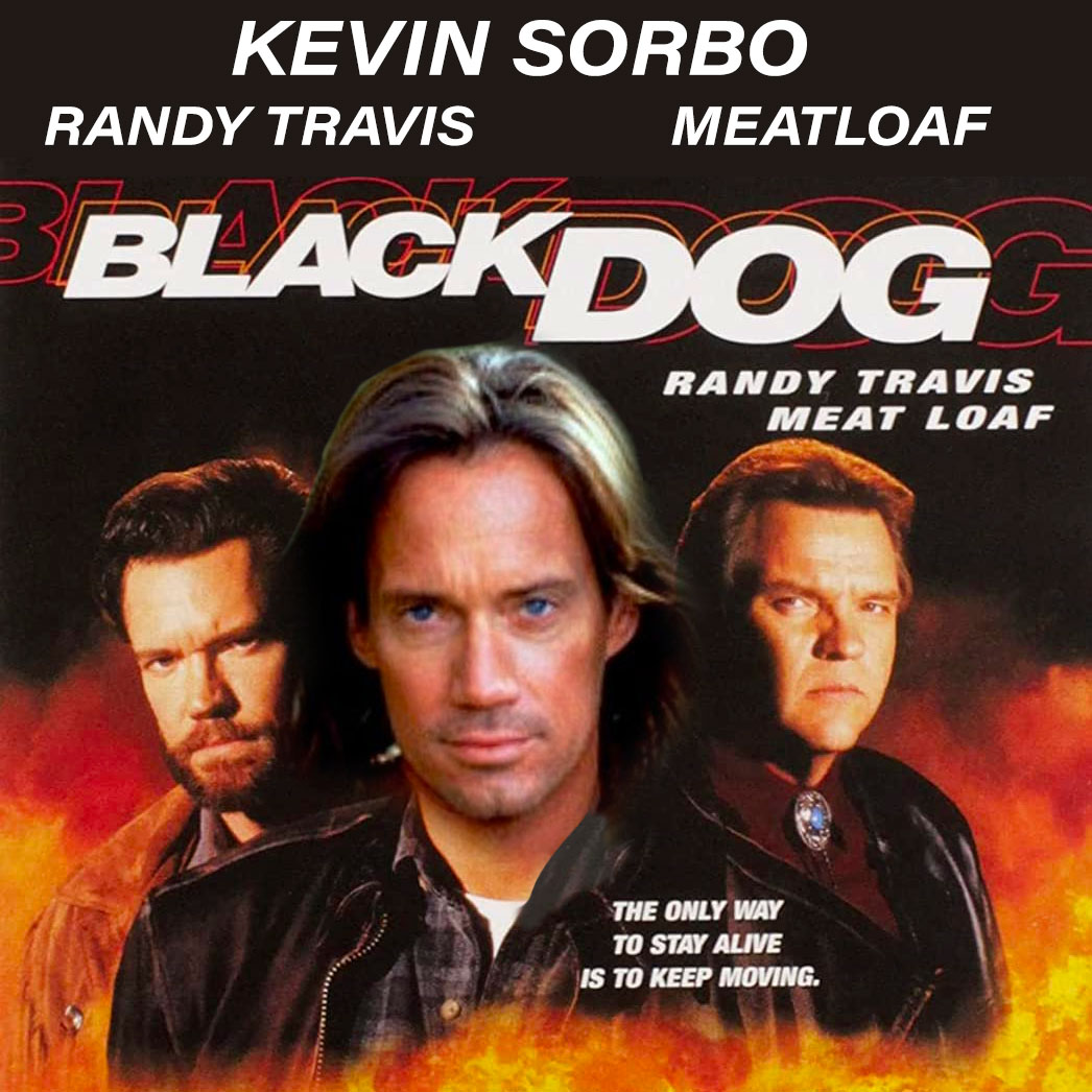The Black Dog poster that never was since Kevin Sorbo pulled out of the project